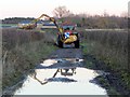 Hedge cutting west of Fell House Farm