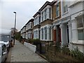 Terraced houses in Abbeville Road, Clapham