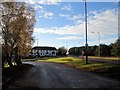 The road heading in to West End Carnwath