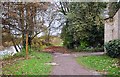 Junction of footpaths, Bewdley, Worcs