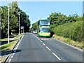 SZ5692 : Bus on Quarr Hill by David Dixon