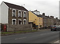Houses on the south side of Peniel Green Road, Llansamlet Swansea