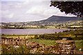 View over Llangorse Lake from Tymawr Farm