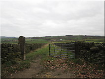 SE1211 : Bridleway towards Seventy Acre Farm by John Slater