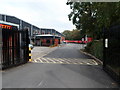 Royal Mail delivery office yard, Taunton