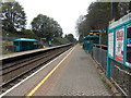 Platform 2 at Skewen railway station