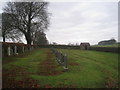 NY1275 : The new graveyard near the remains of St. Mungo's church by Jonathan Thacker