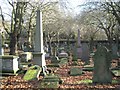 SP0588 : Key Hill Cemetery, Hockley: obelisks and other memorials by Robin Stott