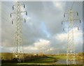 SD2472 : Electricity pylon by Stephen Middlemiss