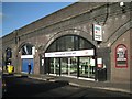 SP0687 : Livery Street entrance to Snow Hill station by Robin Stott