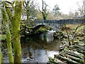 NY3204 : Bridge over Great Langdale Beck, Elterwater by Norman Caesar