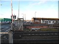 Signalbox demolished at Bloxwich