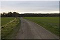 Track and Footpath towards Hill Farm