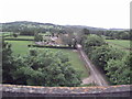 Lane leading to Stanway Grounds