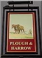 Plough & Harrow name sign, Brynhyfryd, Swansea