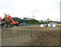 The car park by Hemsby lifeboat station