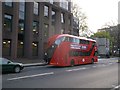 TQ2478 : Boris Bus on Hammersmith Road by David Anstiss