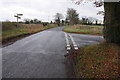 Road junction near Chedworth