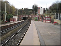 SE2728 : Morley (Low) railway station, Yorkshire by Nigel Thompson