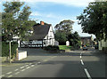 A49 passes Dorrington Old Hall