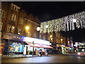 Christmas lights on Golders Green Road