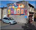 Revelation shop and mural, Chippenham