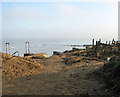 Storm surge damage, Walcott