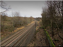SE1138 : The Railway at Dowley Gap by Chris Heaton