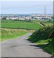 Looking down Bowett Lane