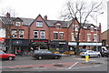 Row of shops on Manchester Road, Chorlton