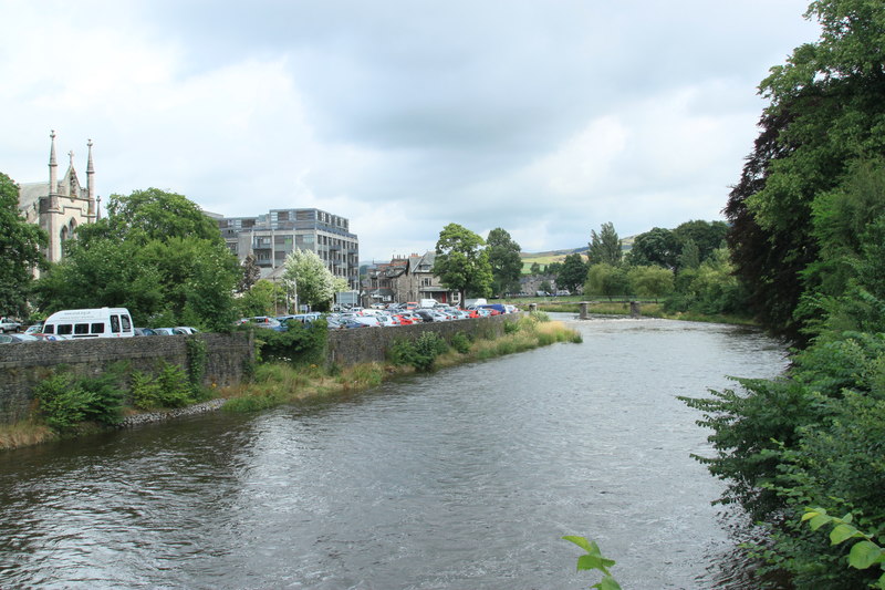 River Kent Kendal © edward mcmaihin :: Geograph Britain and Ireland