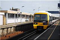 TQ5276 : London Train, Slade Green Station by N Chadwick
