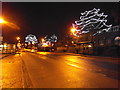 TQ1699 : Christmas lights on Watling Street, Radlett by David Howard