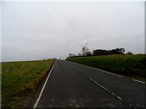 TL4138 : Going up the hill to Chishill Windmill by Bikeboy