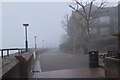 Thames Path south of Battersea Bridge