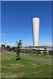 NZ3365 : Ventilation chimney, Tyne Tunnel by Richard Webb