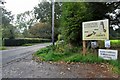 Entrance to Stoneywish Nature Reserve, Ditchling