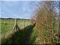 Footpath linking the Stour Valley Walk and the North Downs Way