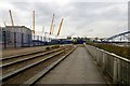 The Thames Path near the QE2 Pier