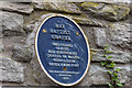 Blue Plaque, Baptist Chapel, Bell Bank, Hay-on-Wye