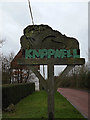 TL3362 : Knapwell Village sign by Geographer