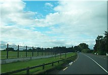 N8771 : Boundary fence at Navan Race Course by Eric Jones