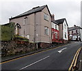 Up Barrack Hill towards Belvedere Terrace, Newport