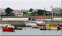 SH3793 : Cemaes Harbour by nick macneill