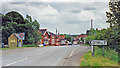 TG0433 : Entering Melton Constable, near site of former railway station, 1997 by Ben Brooksbank