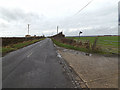 TL2262 : Toseland Road & footpath by Geographer