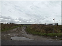TL2362 : Footpath off Toseland Road by Geographer