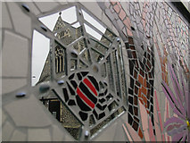 TQ3264 : Church reflection by Stephen Craven