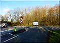 Junction of Hyde Lane with the A287