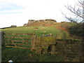 Path to Almscliff Crag from Crag Farm